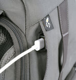 VEO ADAPTOR S41 GY RUCKSACK MIT USB-ANSCHLUSS - SEITLICHER ZUGANG - 12 Liter