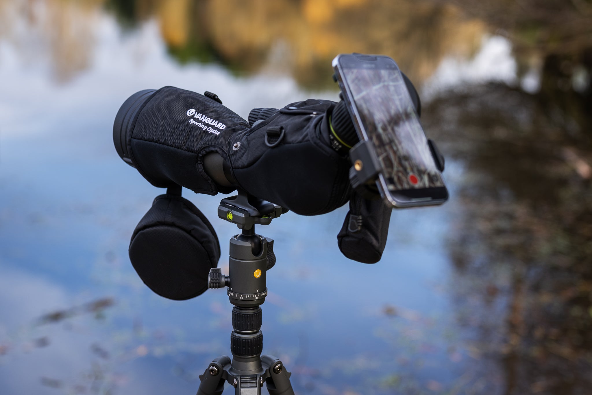 Vanguard VEO PA-65 Smart Phone Adapter With Bluetooth Remote - Camera